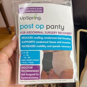 UpSpring Post Op Panty for Abdominal Surgery Recovery